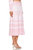 Women's Tiana Knit Sweater Skirt In Pink Stripe