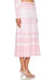 Women's Tiana Knit Sweater Skirt In Pink Stripe