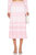 Women's Tiana Knit Sweater Skirt In Pink Stripe