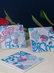 Amelie Ceramic Coaster Set