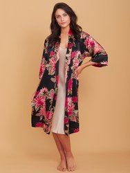 Coraline Silk Kimono Robe