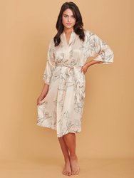 Iris May Silk Kimono Robe