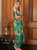 Jade Lily Silk Kimono Robe