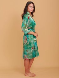 Liliana Silk Kimono Robe