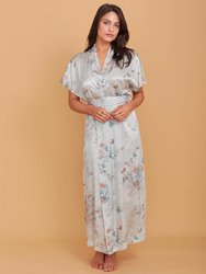 Reverie Silk Kimono Robe - Multi 