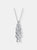 Sterling Silver Cubic Zirconia Dream Catcher Necklace