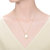 Sterling Silver Gold Plated Freshwater Pearl Pendant Necklace