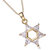 Sterling Silver Multi Color Cubic Zirconia Star Necklace