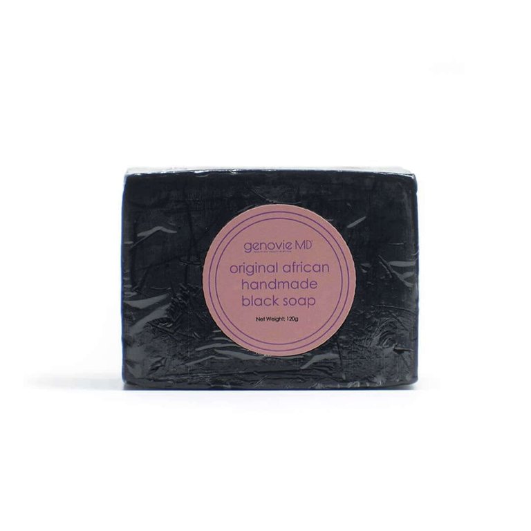 Original African Handmade Black Soap - Black