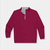 Men's Club Performance Quarterzip Sweatshirt In Maroon - Maroon