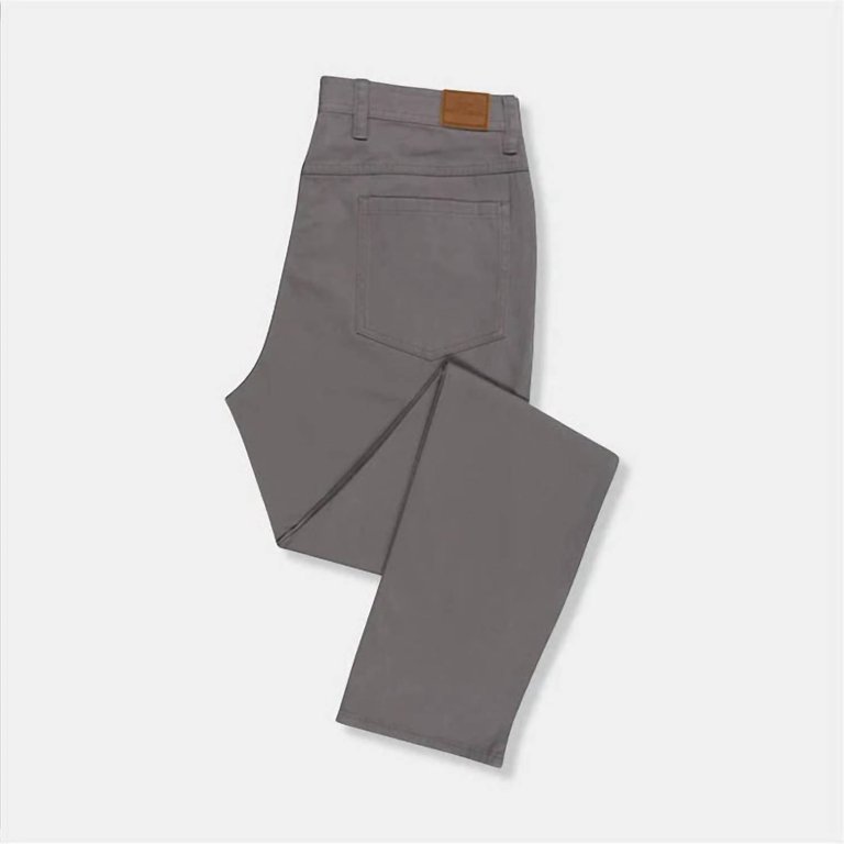 Men's Comfort Flex 5 - Pocket Pant In Charcoal