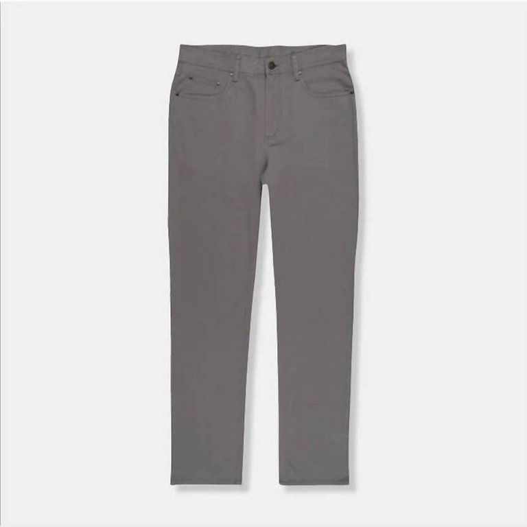 Men's Comfort Flex 5 - Pocket Pant In Charcoal - Charcoal