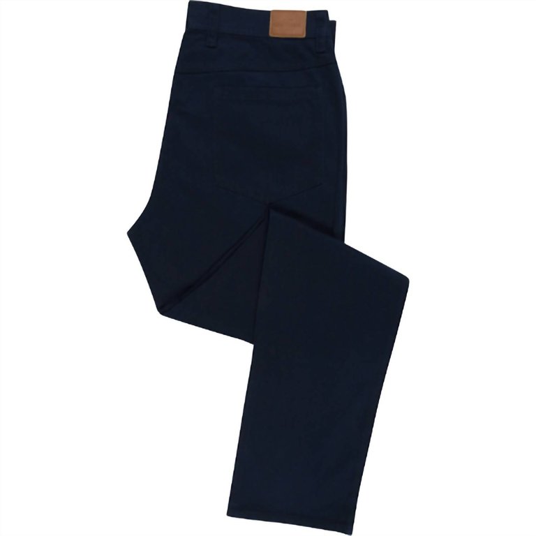 Men's Comfort Flex 5-Pocket Pant In Navy