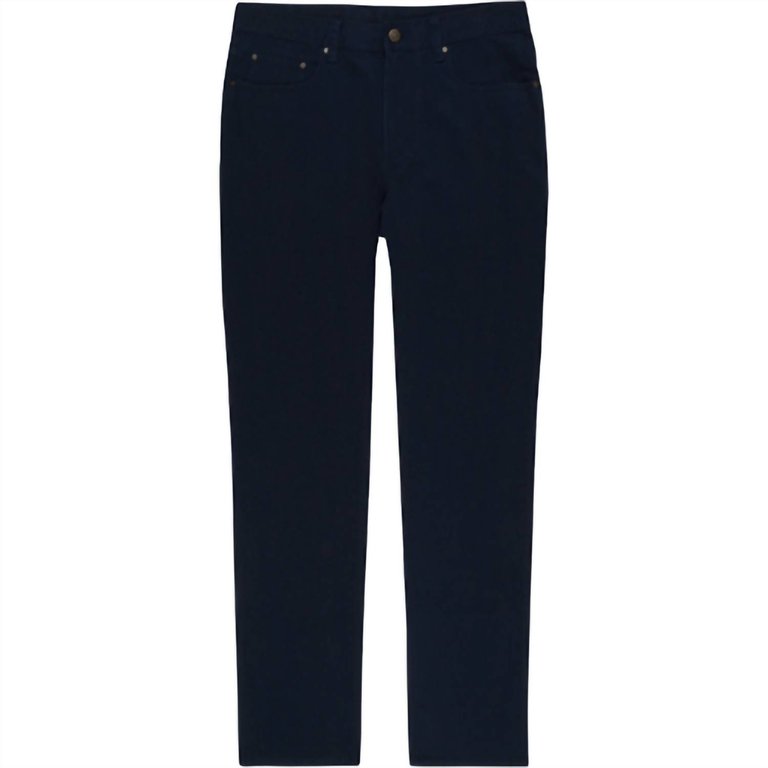 Men's Comfort Flex 5-Pocket Pant In Navy - Navy