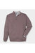 Men's Cotton/modal Quarterzip Sweatshirt In Dusk - Dusk