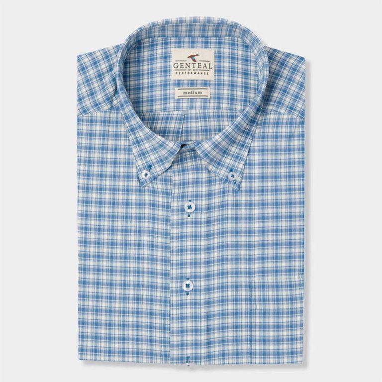 Performance Dress Shirt In Blue Horizon - Blue Horizon