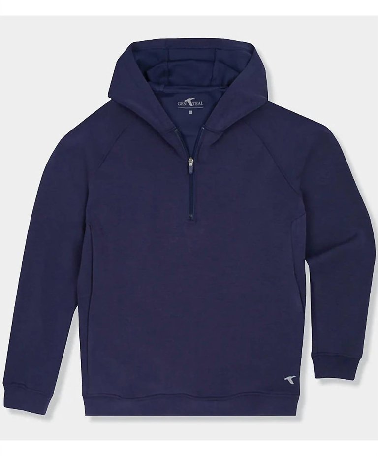 Quarter-Zip Hoodie In Phantom - Phantom