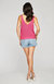 Lizzie Knit Tank Top In Fuchsia