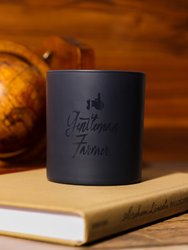 Wood Paneled Library Candle