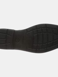 Geox Boys Federico Leather School Shoes (Black) (7 Big Kid)