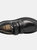 Geox Boys J Riddock Touch Fastening Leather Shoe (Black) (12 Little Kid)