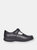 Geox Girls Naimara Perforated Patent Leather Mary Janes (Black) (2 Little Kid)