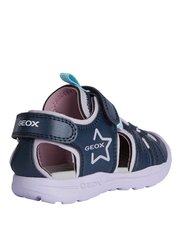 Geox Girls Vaniett Leather Sandals
