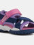 Girls Borealis Sandals - Navy/Lilac (2 Little Kid) - Navy/Lilac