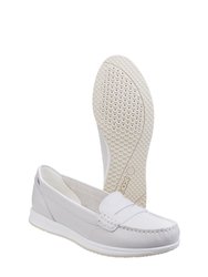 Womens Avery Slip On Casual Shoes - Off White