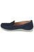 Womens/Ladies D Vega A Moccasin Slip On Shoe - Blue