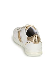 Womens/Ladies Jaysen Leather Sneakers