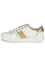 Womens/Ladies Jaysen Leather Sneakers