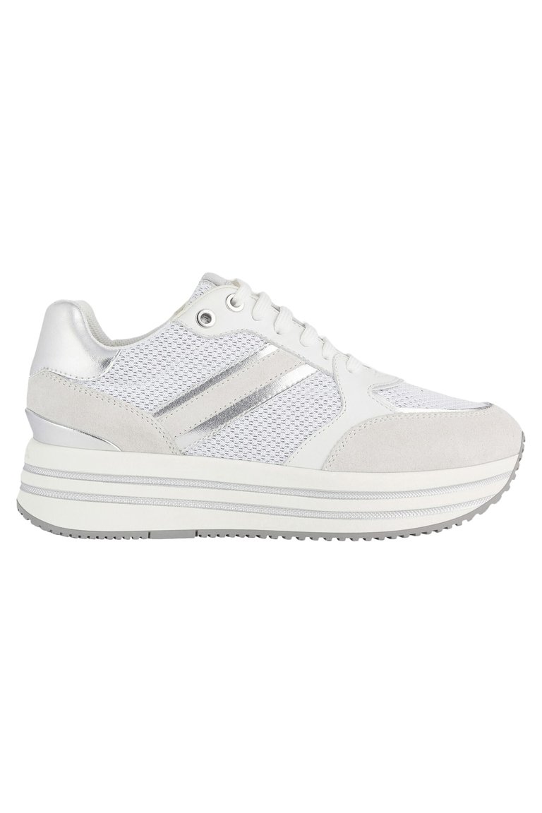 Womens/Ladies Kency Suede Sneakers 