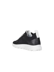 Womens/Ladies Spherica Leather Sneakers