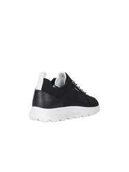 Womens/Ladies Spherica Leather Sneakers