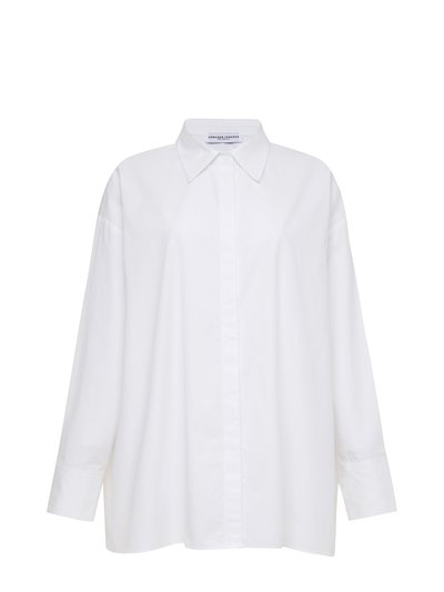 Gergana Ivanova Amber 100% Organic Cotton Button-Up Shirt - White product