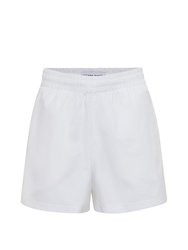 Isabella 100% Organic Cotton Shorts - White - White