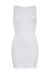 Kendall Low Back Dress - White