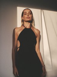 Kristina Maxi Dress in Black