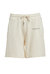 Organic Cotton Logo Shorts - Beige - Beige