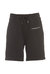 Organic Cotton Logo Shorts - Black - Black