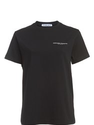 Organic Cotton Logo T-Shirt - Black - Black