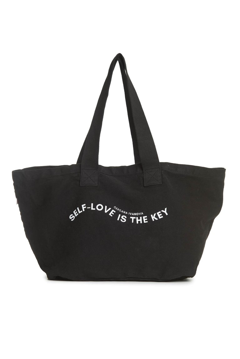 Self-Love Tote - Black - Black