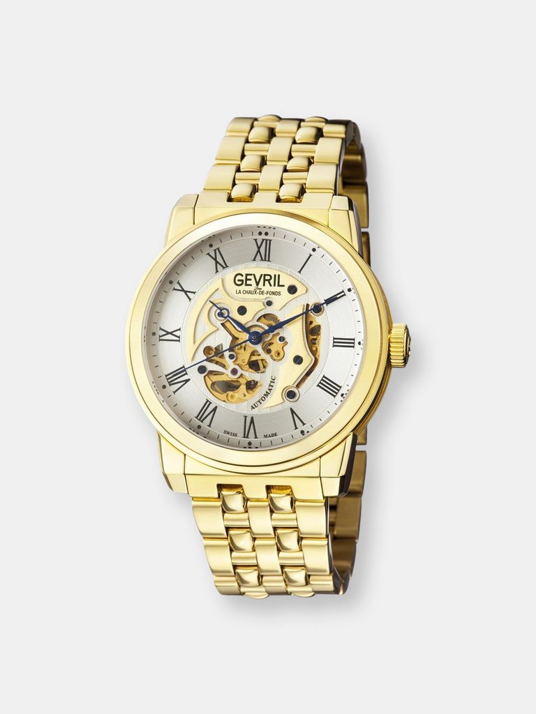 Gevril Vanderbilt Open Heart Watch