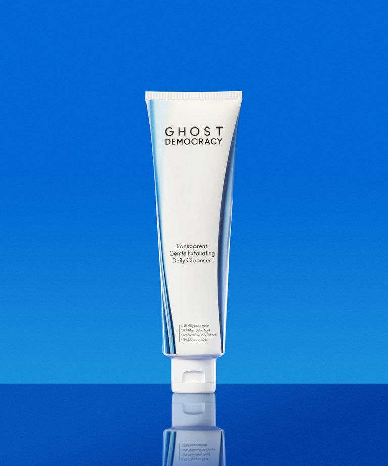 Transparent: Gentle Skin Exfoliating Cleanser for Face