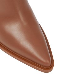 Dylan Leather Zip Bootie