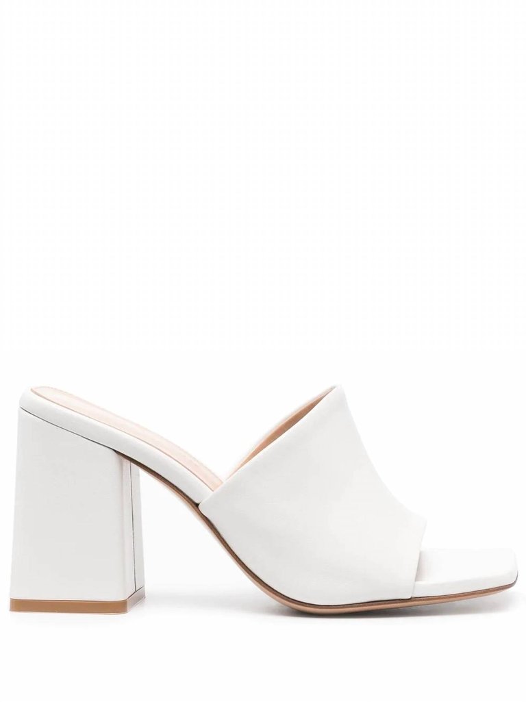 Wynn Nappa Sandal - White