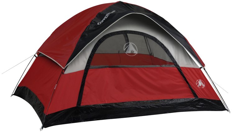 Gigatent 4 Person Camping Tent Heavy Duty Backpacking Tent - Weather and Flame Resistant – Fast and Easy Set-Up – 9’x7’ Floor, 58” Peak Height - Default Title