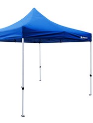 Pop Up Canopy 10' x 10' - Rain And Waterproof, Fire Retardant, Adjustable Height Up to 130" - Outdoor Party Tent - Default Title