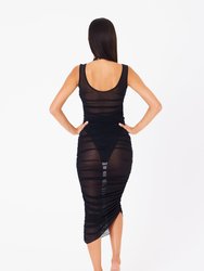 Stevie Midi Dress - Black